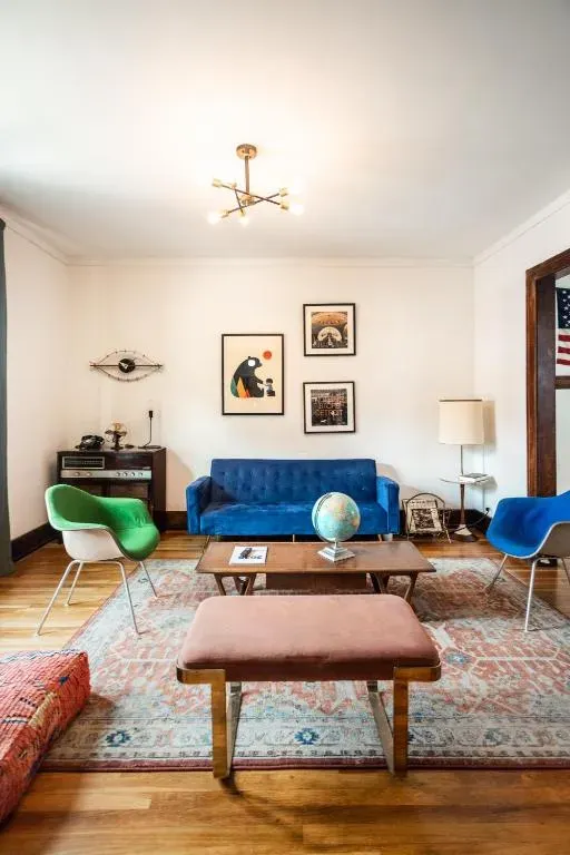 Luxe Mid-Century Styled Historic Townhouse #1, photo 1 of 10